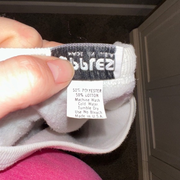 Apples Vintage Christmas Teddy Bears Sweatshirt Women's White L. Sleeve Cozy Top - Picture 6 of 7